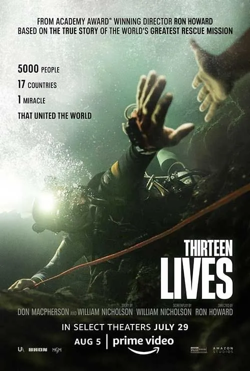 Thirteen Lives movie poster on IPTV Main